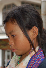 Hmong meisje, Sapa -
